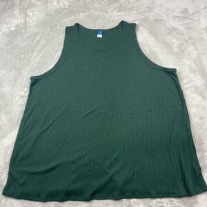 Old Navy Green Luxe Short Sleeve Tank Top Women's XL